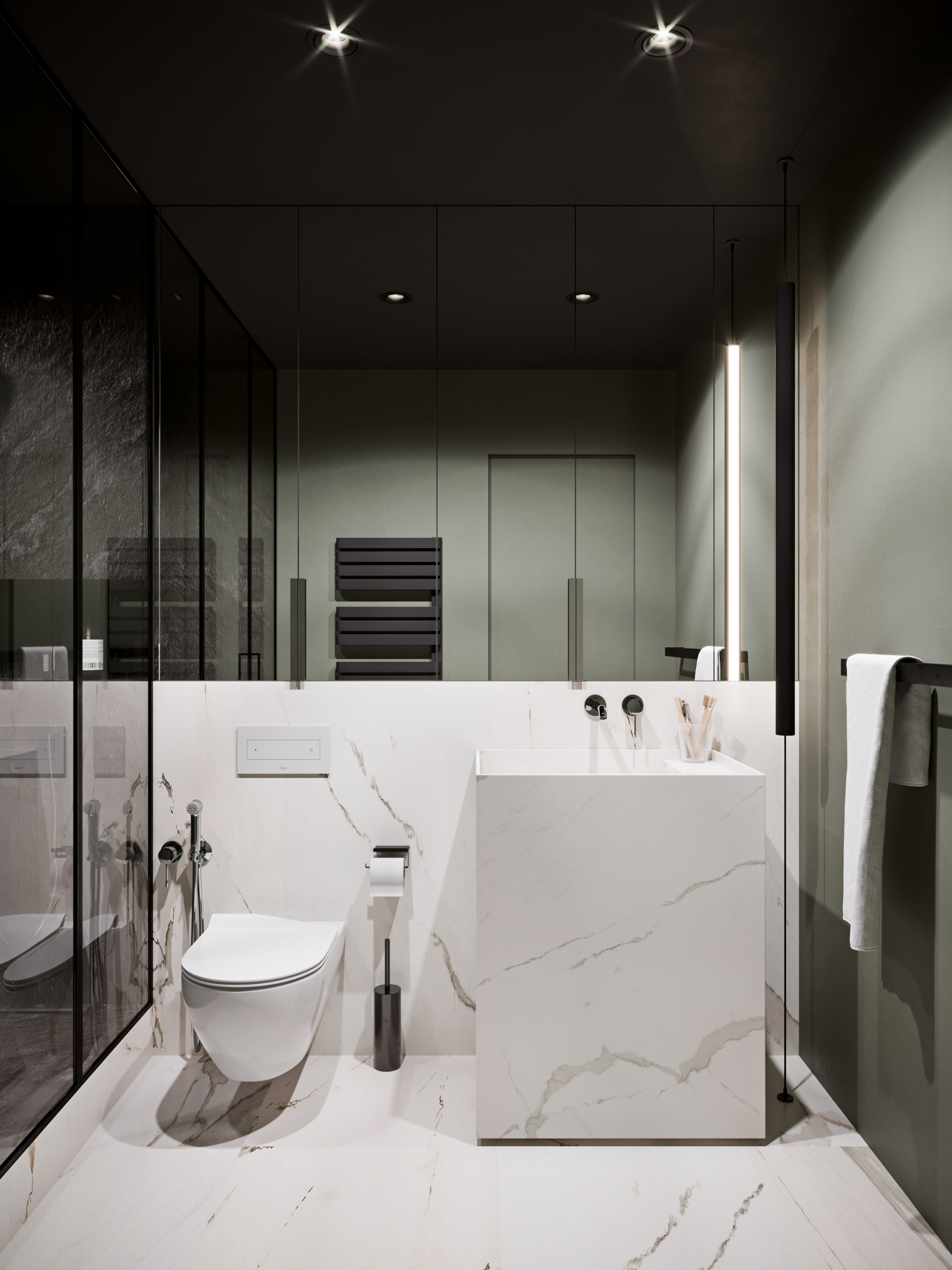 Bathroom Lighting Ideas Over Mirror